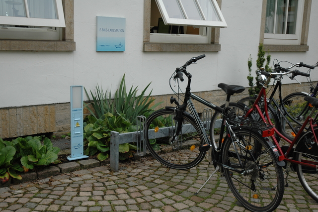 Ladestation E Bikes Rathaus Riesenbeck